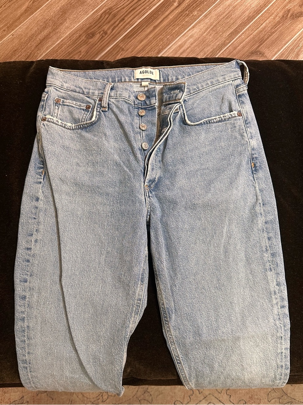 AGOLDE button up jeans size 28
